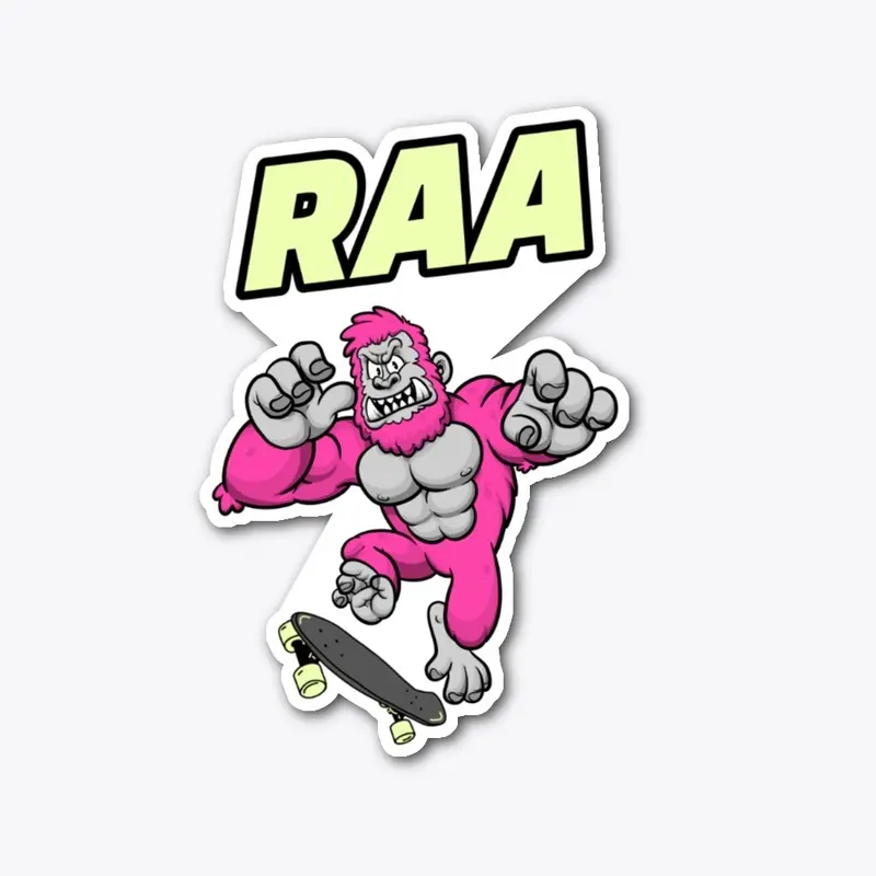 RAA Kickflip Gorilla!